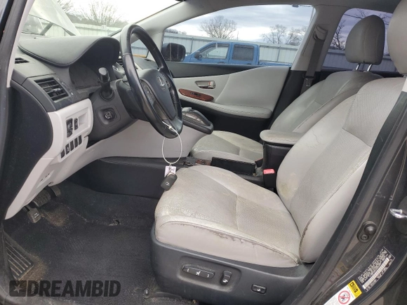 2010 Lexus HS 250h with VIN JTHBB1BA2A2000939, listed as a Copart auction lot 43971425 with 241,565 mi miles and Salvage Title. Bid and sale history available at DreamBid. Image 7.