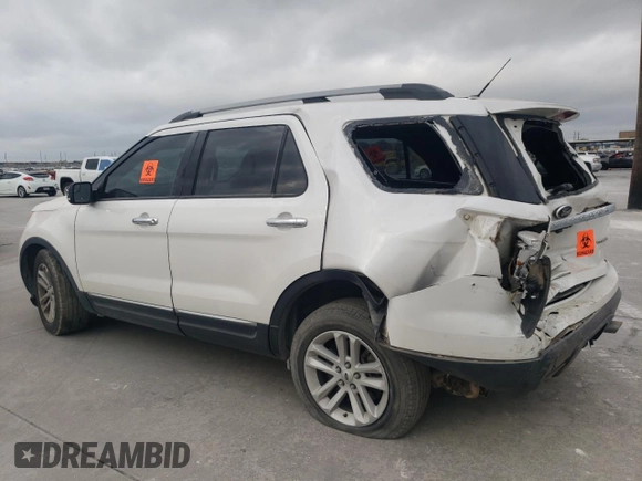 2014 Ford Explorer XLT with VIN 1FM5K7D83EGA72779, listed as a Copart auction lot 78467514 with 130,248 mi miles and Salvage title. Bid and sale history available at DreamBid. Image 2.