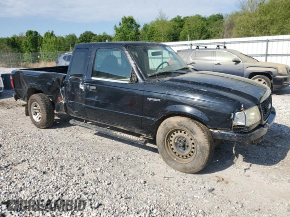 2003 Ford Ranger XL Fleet with VIN 1FTYR44U23PB53942, listed as a Copart auction lot 53187205 with 188,236 mi miles and Clean Title. Bid and sale history available at carsss.com. Image 4.