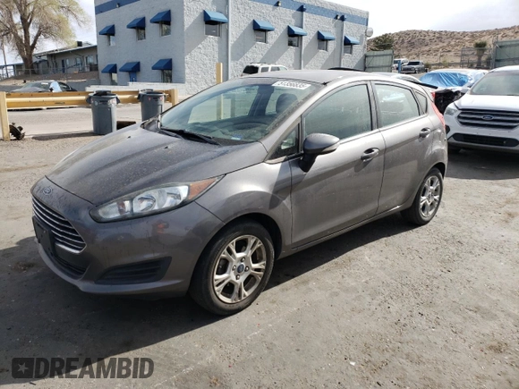 2014 Ford Fiesta SE with VIN 3FADP4EJ0EM195954, listed as a Copart auction lot 51356835 with 75,136 mi miles and Salvage Title. Bid and sale history available at DreamBid. Image 1.