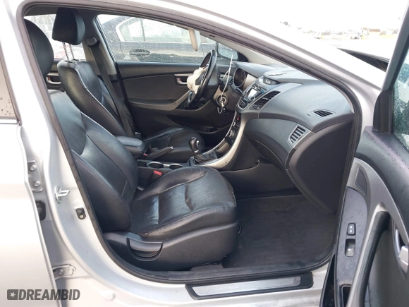 2014 Hyundai Elantra SE with VIN KMHDH4AE8EU170548, listed as a IAAI auction lot 41789097 with 196,055 mi miles. Bid and sale history available at carsss.com. Image 5.