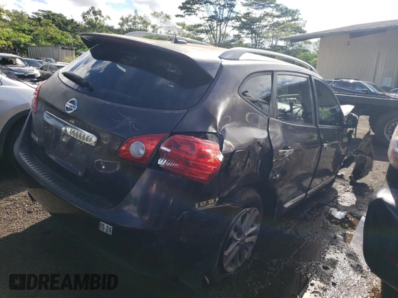 2012 Nissan Rogue S with VIN JN8AS5MV9CW363100, listed as a Copart auction lot 82180144 with 122,233 mi miles and Salvage Title. Bid and sale history available at DreamBid. Image 3.