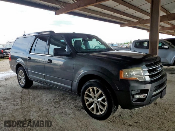 2015 Ford Expedition Max Limited с VIN 1FMJK1KT4FEF10922, выставлен на аукционе Copart как лот 62670145 с пробегом 195 272 миль миль и Чистый • Clean title. История ставок и продаж доступна на DreamBid. Изображение 4.