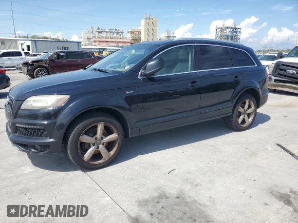 2013 Audi Q7 3.0T S line Prestige with VIN WA1DGAFE8DD003386, listed as a Copart auction lot 50720255 with 0 mi miles and Clean Title. Bid and sale history available at carsss.com. Image 1.