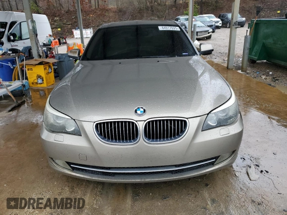 2010 BMW 5 Series 528i with VIN WBANU5C55AC364247, listed as a Copart auction lot 44917025 with 179,122 mi miles and Salvage Title. Bid and sale history available at carsss.com. Image 5.