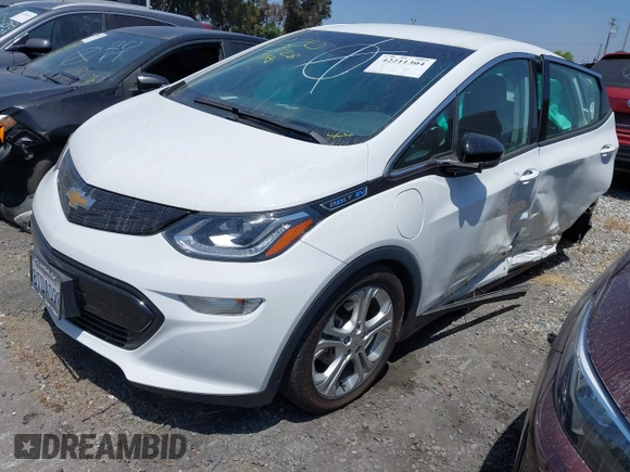 2020 Chevrolet Bolt EV LT with VIN 1G1FY6S03L4132176, listed as a IAAI auction lot 42211304 with 62,063 mi miles and . Bid and sale history available at DreamBid. Image 25.