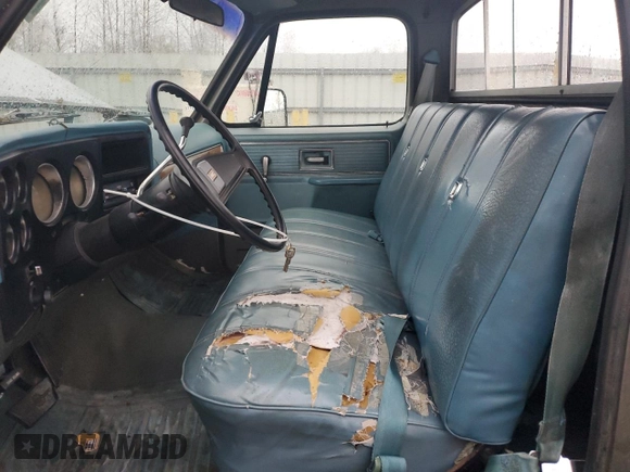 1977 GMC Sierra 1500 with VIN TCL4471504040, listed as a Copart auction lot 81852484 with Not Provided miles and Salvage Title. Bid and sale history available at DreamBid. Image 7.