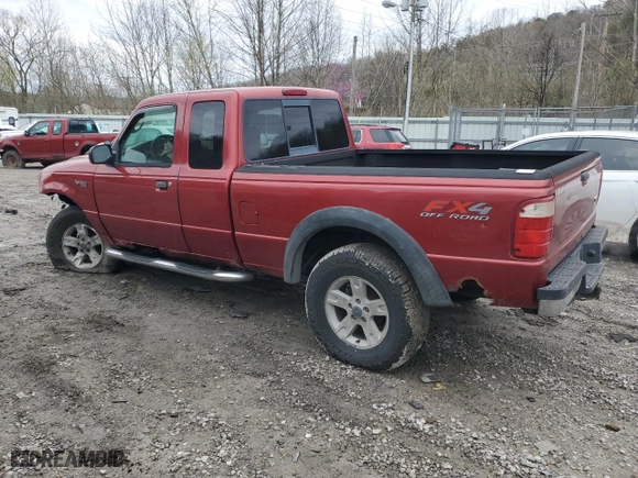 2004 Ford Ranger XL Fleet with VIN 1FTZR45E14PB65707, listed as a Copart auction lot 50123165 with 111,409 mi miles and Salvage Title. Bid and sale history available at carsss.com. Image 2.