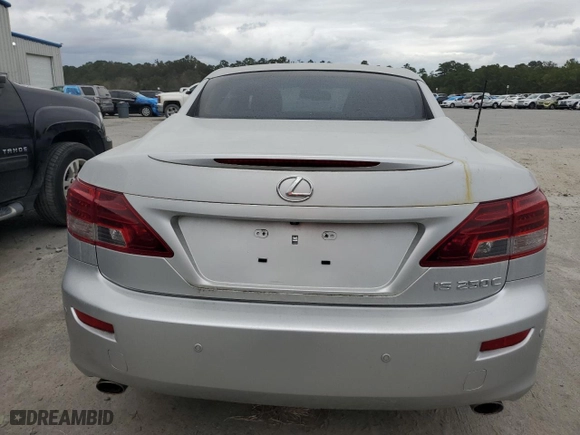 2015 Lexus IS 250C with VIN JTHFF2C29F2533283, listed as a Copart auction lot 73324934 with 0 miles and Clean Title. Bid and sale history available at carsss.com. Image 6.