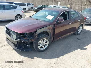 2018 Kia Optima LX with VIN 5XXGT4L32JG205631, listed as a IAAI auction lot 41861172 with 73,702 mi miles. Bid and sale history available at carsss.com. Image 18.