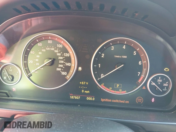 2011 BMW 5 Series 528i with VIN WBAFR1C51BC740751, listed as a IAAI auction lot 42143205 with 187,607 mi miles and . Bid and sale history available at carsss.com. Image 7.
