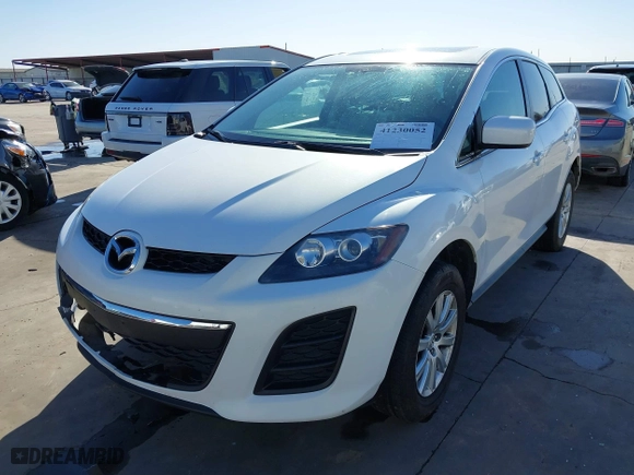 2010 Mazda CX-7 SV with VIN JM3ER2W52A0311013, listed as a IAAI auction lot 41230052 with 107,926 mi miles. Bid and sale history available at carsss.com. Image 2.