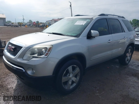 2011 GMC Acadia SLT1 with VIN 1GKKRRED9BJ359086, listed as a IAAI auction lot 42491082 with 177,288 mi miles and . Bid and sale history available at DreamBid. Image 2.
