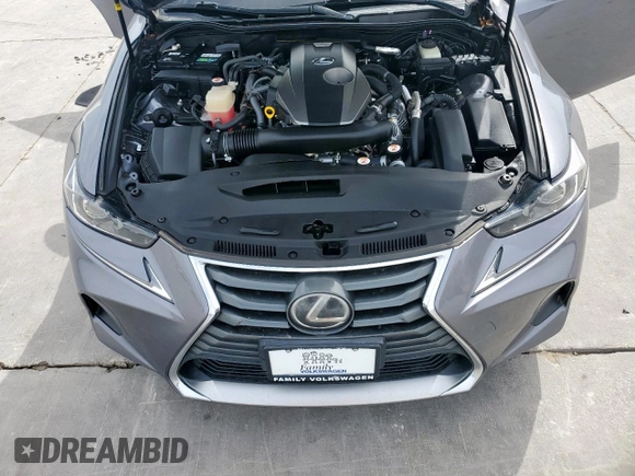 2017 Lexus IS 200t with VIN JTHBA1D22H5054971, listed as a Copart auction lot 48894975 with 100,996 mi miles and Salvage title. Bid and sale history available at DreamBid. Image 11.