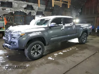 2017 Toyota Tacoma SR5 with VIN 3TMDZ5BNXHM014543, listed as a Copart auction lot 46800805 with 145,599 mi miles and Salvage Title. Bid and sale history available at carsss.com. Image 1.