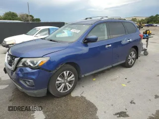 2017 Nissan Pathfinder SL with VIN 5N1DR2MNXHC694260, listed as a Copart auction lot 61482955 with 139,336 mi miles and Non repairable. Bid and sale history available at DreamBid. Image 1.