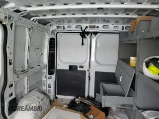 2021 Ram ProMaster Cargo with VIN 3C6LRVNG4ME529641, listed as a Copart auction lot 82059754 with 20,297 mi miles and Salvage Title. Bid and sale history available at DreamBid. Image 10.