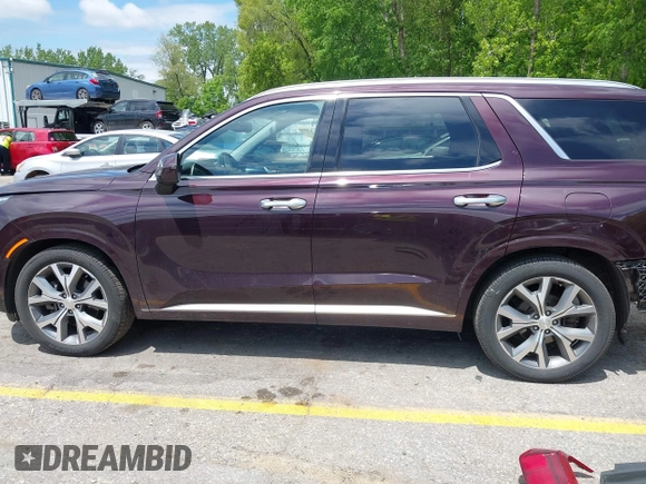 2021 Hyundai Palisade Limited with VIN KM8R5DHE0MU263048, listed as a IAAI auction lot 42365566 with 90,102 mi miles and . Bid and sale history available at DreamBid. Image 15.