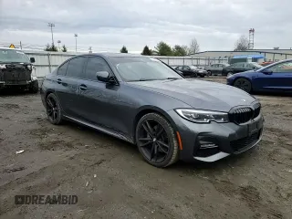 2022 BMW 3 Series 330i xDrive z VIN 3MW5R7J01N8C77673, wystawiony jako Copart lot #43196945 z przebiegiem 39 517 mil mil oraz Szkoda całkowita • Salvage title. Historia ofert i sprzedaży dostępna na DreamBid. Obrazek 11.
