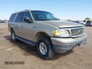 2000 Ford Expedition XLT with VIN 1FMPU16L2YLC17985, listed as a IAAI auction lot 41766646 with 213,735 mi miles and . Bid and sale history available at DreamBid. Image 1.