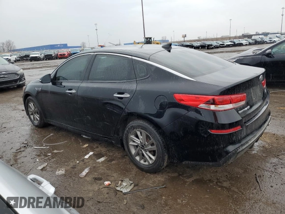 2020 Kia Optima LX with VIN 5XXGT4L30LG396825, listed as a Copart auction lot 50509005 with 93,860 mi miles and Salvage title. Bid and sale history available at DreamBid. Image 2.