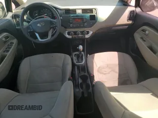 2015 Kia Rio LX with VIN KNADM5A35F6442173, listed as a Copart auction lot 49228405 with 129,856 mi miles and Non Repairable. Bid and sale history available at carsss.com. Image 8.