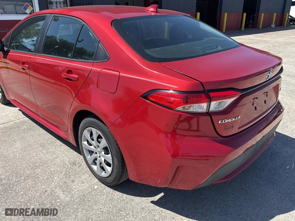2021 Toyota Corolla LE with VIN 5YFEPMAE9MP238637, listed as a Copart auction lot 52355605 with 94,007 mi miles and Salvage Title. Bid and sale history available at carsss.com. Image 3.