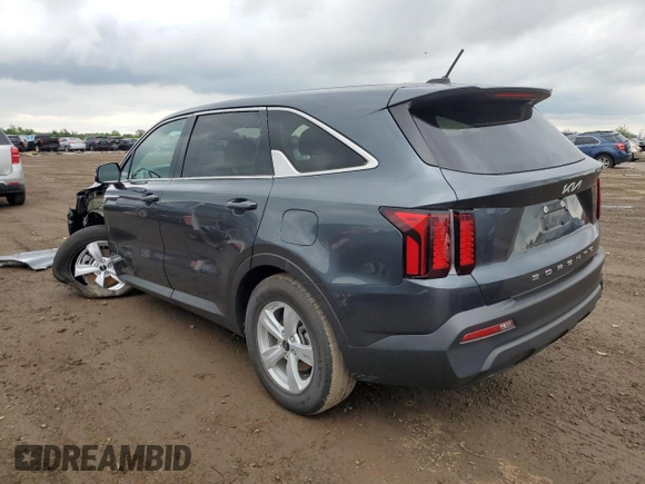 2022 Kia Sorento LX with VIN 5XYRG4LC6NG115672, listed as a Copart auction lot 58574035 with 36,008 mi miles and Salvage title. Bid and sale history available at DreamBid. Image 2.
