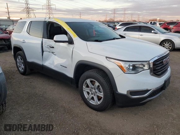 2017 GMC Acadia SLE with VIN 1GKKNKLA6HZ178596, listed as a Copart auction lot 83629074 with 98,158 mi miles and Salvage Title. Bid and sale history available at carsss.com. Image 4.