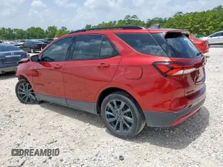 2023 Chevrolet Equinox RS with VIN 3GNAXMEG9PS150163, listed as a Copart auction lot 62826605 with 31,903 mi miles and Salvage title. Bid and sale history available at DreamBid. Image 2.
