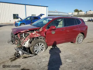 2020 Buick Envision Essence with VIN LRBFXCSA3LD155442, listed as a Copart auction lot 85968534 with 56,632 mi miles and Salvage Title. Bid and sale history available at carsss.com. Image 1.