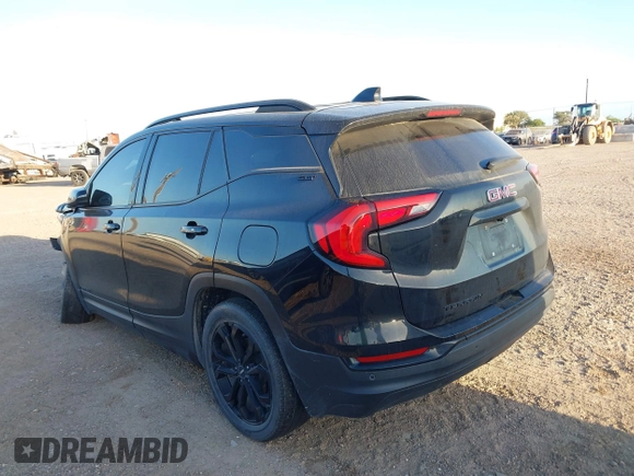2021 GMC Terrain SLT with VIN 3GKALPEV6ML345507, listed as a IAAI auction lot 42020161 with 53,414 mi miles and . Bid and sale history available at DreamBid. Image 14.