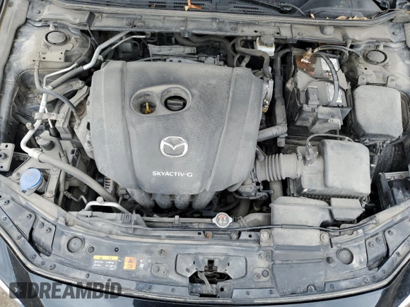 2019 Mazda 3 S Carbon Edition with VIN JM1BPBCM0K1124992, listed as a Copart auction lot 54590625 with 176,932 mi miles and Salvage title. Bid and sale history available at DreamBid. Image 11.