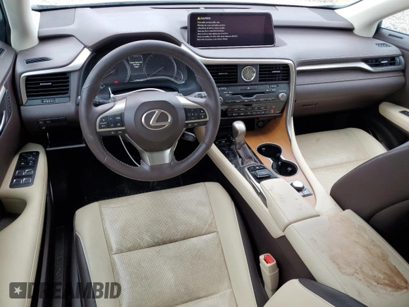 2017 Lexus RX 350 z VIN 2T2BZMCA9HC061208, wystawiony jako Copart lot #59913175 z przebiegiem 57 781 mil mil oraz Szkoda całkowita • Salvage title. Historia ofert i sprzedaży dostępna na DreamBid. Obrazek 8.