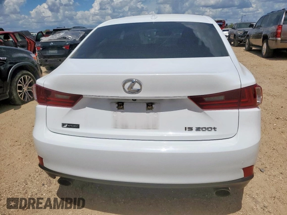 2016 Lexus IS 200t с VIN JTHBA1D27G5011399, выставлен на аукционе Copart как лот 61561595 с пробегом 100 788 миль миль и Списание • Salvage title. История ставок и продаж доступна на DreamBid. Изображение 6.