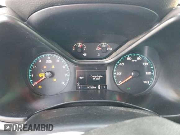 2019 Chevrolet Colorado 2WD Work Truck with VIN 1GCGSBEN4K1166284, listed as a Copart auction lot 43338615 with 147,585 mi miles and Salvage Title. Bid and sale history available at carsss.com. Image 9.
