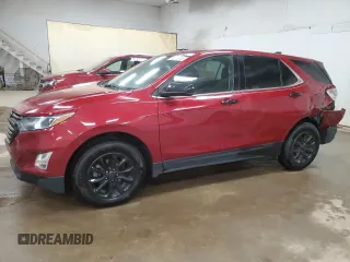 2020 Chevrolet Equinox LT with VIN 3GNAXJEV8LS516847, listed as a Copart auction lot 60293455 with 99,178 mi miles and Salvage title. Bid and sale history available at DreamBid. Image 1.