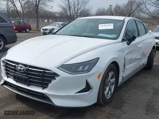 2022 Hyundai Sonata SE with VIN 5NPEG4JA9NH147654, listed as a IAAI auction lot 41466868 with 26,504 mi miles. Bid and sale history available at carsss.com. Image 17.