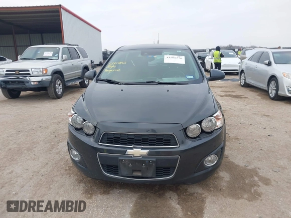 2014 Chevrolet Sonic LT with VIN 1G1JC6SH5E4153094, listed as a IAAI auction lot 41506576 with 118,833 mi miles. Bid and sale history available at carsss.com. Image 12.