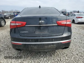 2016 Kia Cadenza Premium with VIN KNALN4D7XG5206028, listed as a Copart auction lot 47587675 with 119,263 mi miles and Salvage Title. Bid and sale history available at carsss.com. Image 6.