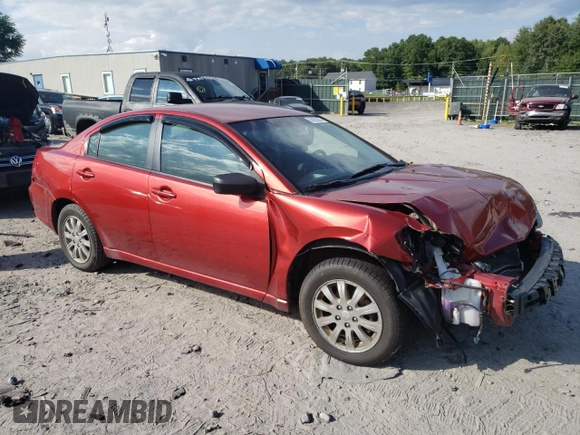 2009 Mitsubishi Galant ES z VIN 4A3AB36F89E036799, wystawiony jako Copart lot #66855604 z przebiegiem 242 541 mil mil oraz Szkoda całkowita • Salvage title. Historia ofert i sprzedaży dostępna na DreamBid. Obrazek 4.