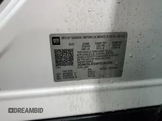 2023 Chevrolet Blazer Premier with VIN 3GNKBLRS5PS185195, listed as a Copart auction lot 80850814 with 29,230 mi miles and Salvage title. Bid and sale history available at DreamBid. Image 15.