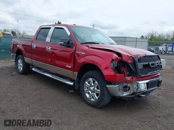 2013 Ford F-150 XL with VIN 1FTFW1ET2DFA12882, listed as a IAAI auction lot 42035873 with 189,070 mi miles and . Bid and sale history available at carsss.com. Image 1.