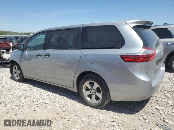 2015 Toyota Sienna L with VIN 5TDZK3DC3FS641656, listed as a Copart auction lot 56275585 with 136,382 mi miles and Clean Title. Bid and sale history available at DreamBid. Image 2.