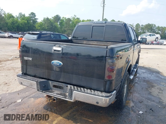 2006 Ford F-150 XLT with VIN 1FTPW14596KB60237, listed as a IAAI auction lot 42467520 with 169,607 mi miles and . Bid and sale history available at DreamBid. Image 4.