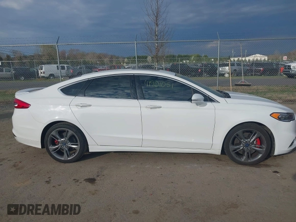 2017 Ford Fusion Sport with VIN 3FA6P0VP0HR153877, listed as a IAAI auction lot 41901051 with 100,799 mi miles. Bid and sale history available at carsss.com. Image 13.