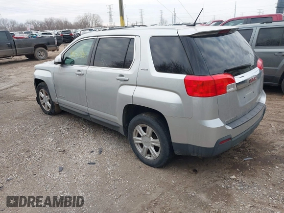 2014 GMC Terrain SLE with VIN 2GKFLVEK8E6369801, listed as a IAAI auction lot 41650369 with 123,621 mi miles. Bid and sale history available at carsss.com. Image 3.