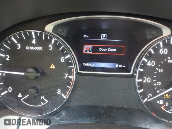 2018 Nissan Pathfinder SL with VIN 5N1DR2MN9JC655651, listed as a IAAI auction lot 41422408 with 106,800 mi miles. Bid and sale history available at carsss.com. Image 16.
