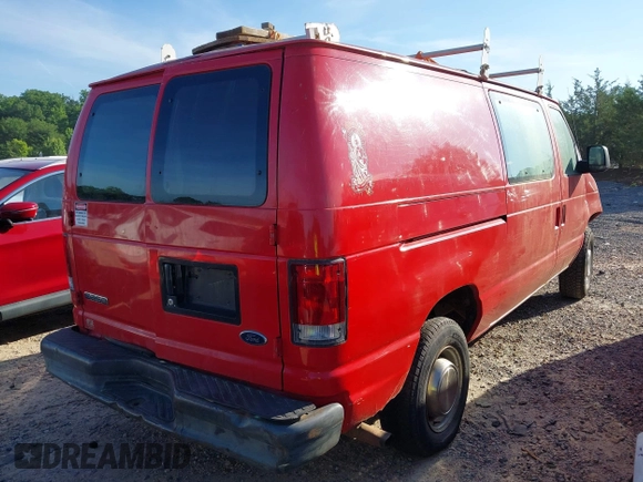 2006 Ford Econoline Cargo with VIN 1FTNE24L16DA08438, listed as a IAAI auction lot 42540436 with 324,258 mi miles and . Bid and sale history available at DreamBid. Image 4.