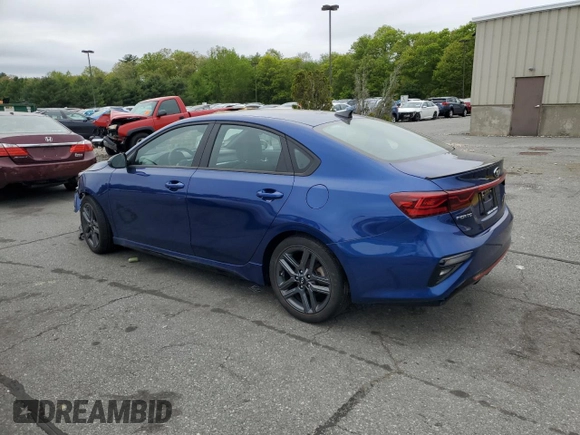 2021 Kia Forte GT-Line с VIN 3KPF34AD5ME394425, выставлен на аукционе Copart как лот 56688075 с пробегом 26 425 миль миль и Списание • Salvage title. История ставок и продаж доступна на DreamBid. Изображение 2.